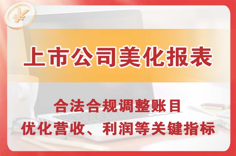 北安上市公司美化报表